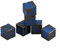 Set di 6 dadi in metallo dal design accattivante con incisione personalizzata 16 mm D6 dadi da gioco con scatola di metallo