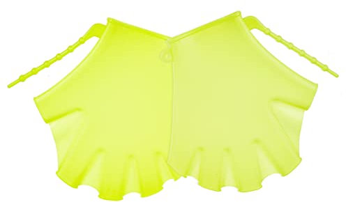 KICHOUSE Silikonschwimmpaddel Kinder Schwimmen Handschuhe Schwimmhandschuhe aus mit Schwimmhäuten Schwimmhandschuhe Vom Typ Kinder Tauchen Vorräte Handschutzbeschütze Frosch Handflossen