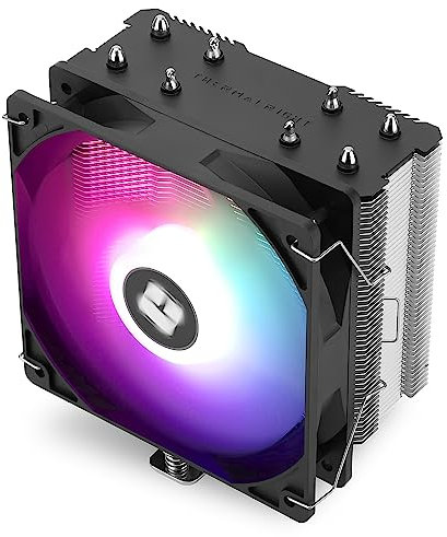 TR-Assassin X 120R SE V2 CPU Air Cooler, 4 Heat Pipes,148MM High, TL-C12C-L V2 PWM Fan CPU Cooler, for AMD AM4 AM5/Intel LGA1700/1150/1151/1200,Fixed Light Colour,LGA17XX CPU Cooling