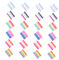 Milisten 30pièces Mini Drapeaux Arc-ciel Lgbt Fierté Décorations De Fête Réutilisables Pour Événements Et Célébrations