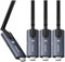 Émetteur HDMI sans Fil et 3 Récepteurs Lemorele 1080P Transmission sans Fil 1 TX jusqu'à 4 RX, Streaming PC/Caméra/Box TV vers TV HD/Moniteur/Projecteur