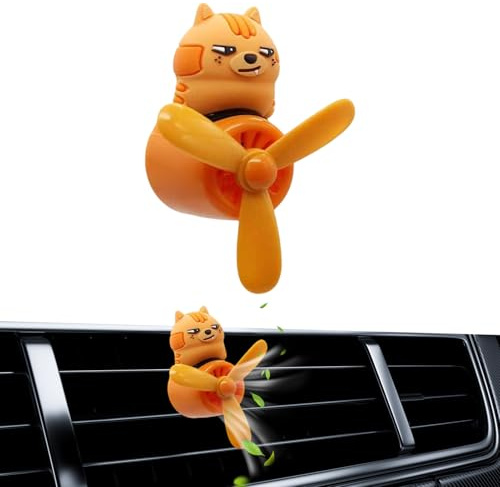 Diffuseur d'arômes avec clip pour grille de climatisation de voiture, design amusant, décoration de parfum à libération lente pour amis, famille, collègues, maison
