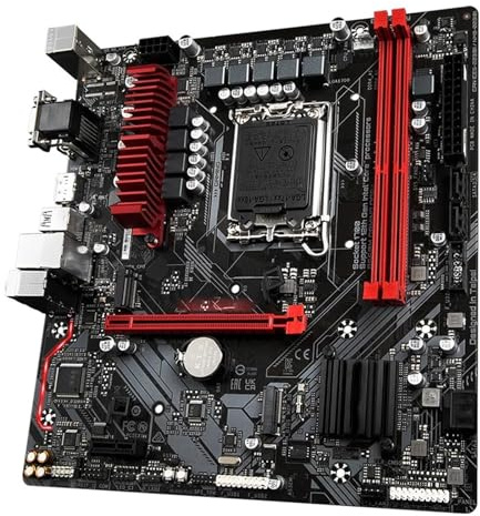 Gaming Motherboard Fit For Gigabyte B660M Gaming DDR4 LGA 1700 Intel 12th Gen Motherboard With 6+2+1 Phases Hybrid Digital VRM With MOS Heatsink