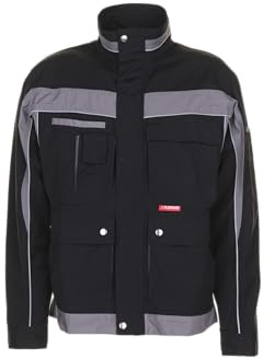 Planam Herren Plaline Bundjacke Plaline Größe 46 in schwarz/zink (1er Pack)