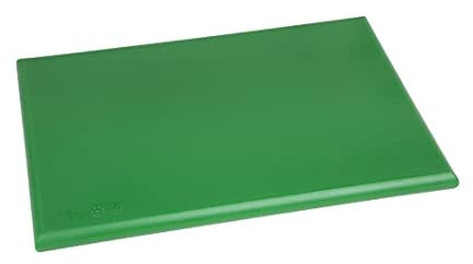 Hygiplas Extra Thick High Density Green Chopping Board for Salad & Fruit 45x30cm