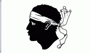 Korsika Corse Corsica Fahne Flagge 90x60cm