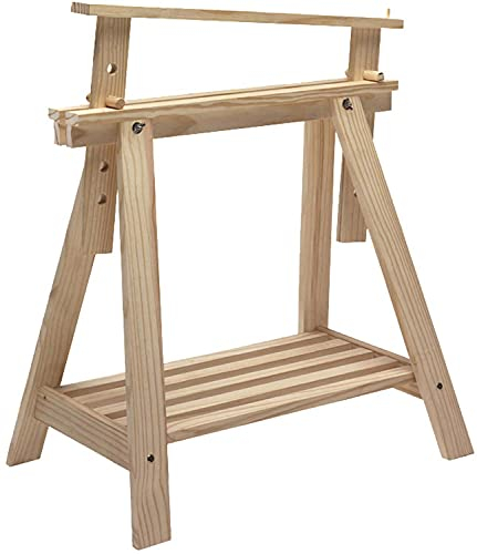 ASTIGARRAGA - CAB005.99 - Tréteau Réglable Architecte - Marron (Bois) 70 x 45 x 70 cm