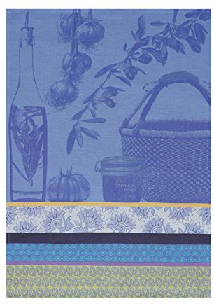 Le Jacquard Français 20872 Geschirrtuch Saveurs de Provence Bleu Lavande 60x80 Baumwolle