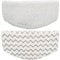 Washable Microfiber Mop Pads Replacement for Bissell Powerfresh 1940 Series Steam Mop (2 Packs)