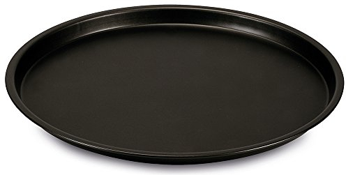 Guardini, Pizza&Manía, Molde para pizza 32cm. Material: Acero con Revestimiento Antiadherente, Color Negro.