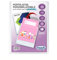 FAVORIT Porte-documents avec pochettes fixes et poche frontale personnalisable pour feuilles 80 enveloppes, 22 x 30 cm, transparent