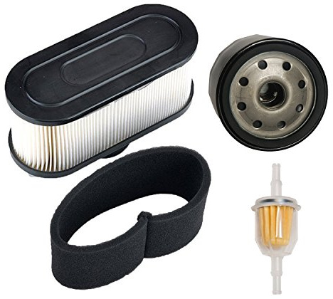 OxoxO Ölfilter Kraftstofffilter mit Luft-Vorfilter für Kawasaki FR651V FR691V FR730V FS481V FS541V FS600V FS651V FS691V FS730V 4-Takt-Motor (1 Set)