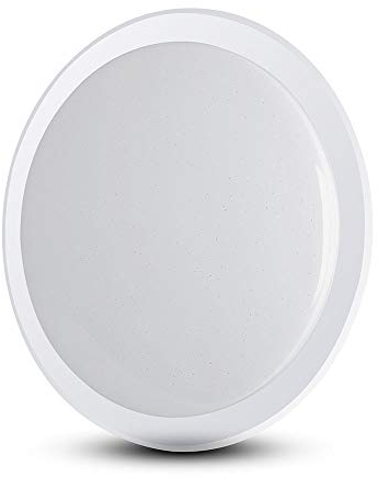 V-TAC Smarthome VT-5141 LED Deckenleuchte mit Sternenabdeckung – 40 W – Farbtemperatur einstellbar – Φ467 – Funktioniert mit Amazon Alexa und Google Home Assistant