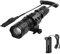 WESLITE Linterna Táctica LED Recargable, 1200 Lúmenes Linternas de Alta Potencia para Caza Zoom capaz & Impermeable 5 Modos con Interruptor de Presión Batería y Cargador