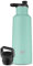 Esbit Sportflasche Pictor - Trinkflasche 750 ml in Grün - mit Sport- und Loop Verschluss - aus Edelstahl