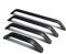 Qrity 2 PCS Cabinet Handles Kitchen Handles Cupboard Drawer Door Bathroom Pulls Furniture Pulls, 96mm Hole Centers