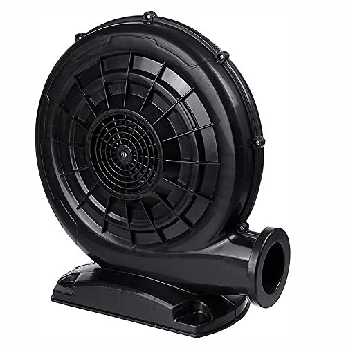 NWB Negro Soplador para Castillo Hinchable,para el Castillo Hinchable Inflable de la casa de la Despedida,Portátil y Potente Ventilador Centrífugo Eléctrico(550W)