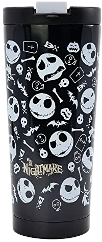 Stor Vaso Termo Cafe Acero Inoxidable 425 ML | Nightmare Before Christmas