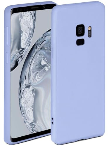 ONEFLOW Soft Case für Samsung Galaxy S9 Hülle aus Silikon mit Kameraschutz, Silikonhülle mit erhöhtem Schutz fürs Display, Backcover Schutzhülle, weiche Handyhülle, Hellblau