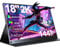 UPERFECT Gaming Monitor 144Hz 18 Inch Portable Monitor 2K 2560x1600 with Freesync/HDR/100% sRGB, Matte Monitor with IPS /16:10 /300Nit Mini HDMI/Type-C, Extend Monitor for PC/Laptop/PS/Xbox/Phone
