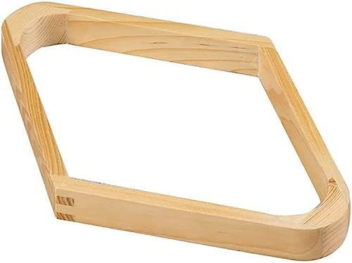 BAZAC Dreieck Ball Rack,Pool Dreiecke,Holz Diamant Billard Rack 9 Ball Diamant Rack Billard Tisch Dreieck Ball Rack