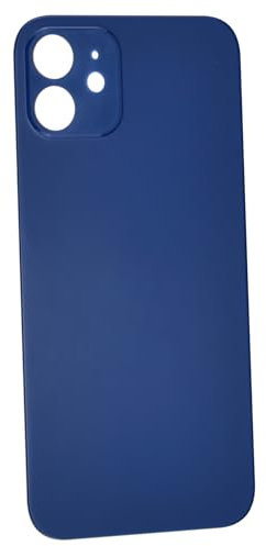 Rückglas für iPhone 12 A2403 A2172 A2402, Ersatz mit vorgeschnittenem Klebstoff, 15,5 cm, Blau