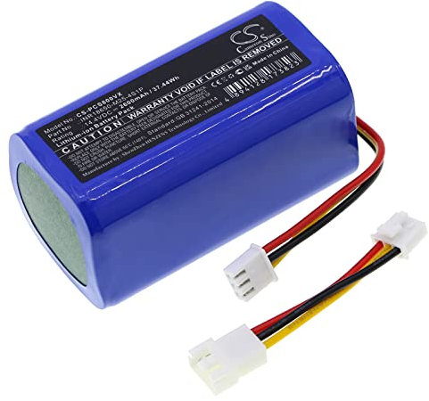 TECHTEK akkus Kompatibel mit [Proscenic] 800T, 820S, 820T, 830T, PR-800T, PR-820T, PR-830S, PR-830T, Ersetzt [ROBOJET] X-ONE FBA