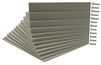 TechnoFoam21 de Colle.21, placa de espuma para diorama, placa DIY (2.5 cm)