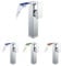 Wasserhahn Bad LED(keine Batterie erforderlich), KEOKBON Hoch Wasserfall Waschtischarmatur Armaturen mit Auslaufhöhe von 226 MM High, Einhebelmischer Mischbatterie für Waschbecken im Bad, Chrom