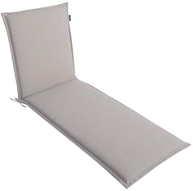 LILENO HOME Sonnenliege Auflage als [1er Set - Rollliege] in Creme - Gartenliegen Auflage perfekt für Strandliege - Polster Auflage für Gartenliege (190x60x5cm) Malt