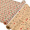 AhfuLife 2 Rollen Geschenkpapier Weihnachten, 43cm x 15m Weihnachtspapier Set, Nature Kraftpapier Weihnachtsgeschenkpapier für Weihnachten Papier Xmas Geburtstag Geschenk Verpackung