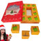 Leerer Adventskalender zum Befüllen | Weihnachtskalender mit Countdown von 12 Tagen leere Boxen | Weihnachtskalender Boxen zum Befüllen | Leere Geschenkboxen