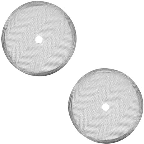 LICQIC 2 Pcs French Press Replacement Cafetiere Filter Mesh Screen, 2.75 Inch Coffee Filter, for 12oz/350ml Coffee and Tea Makers