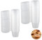 100 Stück Deli Container, Plastikbecher Mit Deckel, Kleine Dosen Mit Deckel Plastik, Mini Dosen Mit Deckel, 1oz Frischhaltedosen Auslaufsicher, Für Soßen, Dips, Gewürze, Ketchup Salate (25ml)