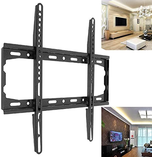 PMCIGQTH Supporto TV Supporto TV, Supporti TV robusti Supporto TV Fisso da Parete, Supporto TV da Parete Ultra Sottile per la Maggior Parte dei televisori LED, LCD OLED e al Plasma da 26-55