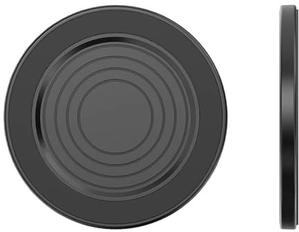 NEO+ Magnetische Wandhalterung mit N52-Magnet, 900 g starker Halt, kompatibel mit iPhone 17-12, kompatibel mit MagSafe und anderen Handys, universelle Handyhalterung mit Magnetring (Schwarz)