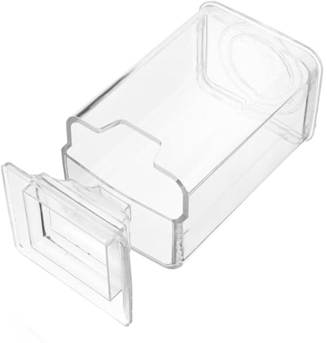 NOLITOY High Stand Nail Wipe Dispenser Transparent Cotton Pad Organizer Box with Dustproof Base for Bathroom Vanity Space-saving Makeup Remover Pad Storage Holder for Manicure and Beauty