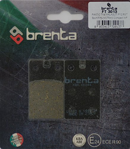 Brenta Bremsbeläge Organische Motorrad für Benelli Devil 50, Master 4 50, BETA ALP 50