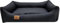 Odol-Plu Hundebett Hundekissen Hundesofa Hundekorb Katzenbett Tierbett 90 X 60 cm, wasserdicht (Schwarz)