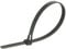 UKCable-Ties Releasable Cable Ties Black Reusable Nylon Plastic Ties (10, 150mm x 7.6mm)
