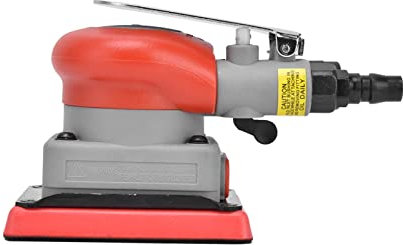 Lijadoras Neumáticas 10000 RPM Lijadoras Cuadradas Grandes, Lijadoras Orbitales Aleatorias de Aire para Carrocería, Carpintería, Materiales Compuestos, Metales