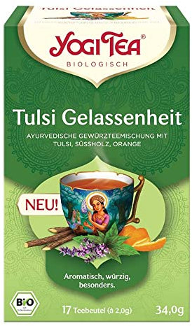 Yogi Tea® Tulsi Gelassenheit Bio 12 x 34 gr
