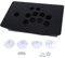 Jzoowar Caja de Panel AcríLico de Joystick Arcade para MáQuina de Juego Arcade DIY, Se Puede Instalar un BotóN de Joystick para Videojuego Retro