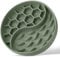 YOOTUKL Slow Feeder Dog Bowl, Silicone Pet Food Bowls with Suction Cups, Non-Slip Dog Feeding Bowls Slow Down Pet Eating Speed for Fast Eaters, Anxiety Relief & Fun Added (Green)