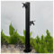 Robinet d'eau de Jardin à Colonne d'eau autoportante, Colonne de Distribution d'eau extérieure, Chateau de Fontaine d'eau d'irrigation avec 2 robinets, Robinet de Jardin extérieur