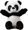 welliebellies® Wärmekuscheltier | groß | Panda | herausnehmbare Bio-Hirse-Füllung | im Ofen oder in der Mikrowelle erwärmen | bis zu 90 min Wärme