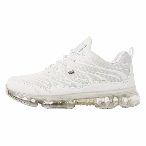 British Knights Damen Urbex Sneaker, Weiss/silberfarben, 39 EU