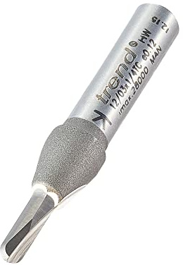 Trend 1.6mm Radius Router Cutter, 1/4 Inch Shank, 3.2mm x 9.5mm TCT | Ideal For Smooth Decorative Edges In Wood, With Tungsten Carbide Tips, No Bearing And 1/4 Inch Shank, 12/03X1/4TC