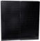 Wall Control 30-P-3232B Stecktafel, Metall, Schwarz, 81,3 cm hoch x 40,6 cm breit, 2 Stück