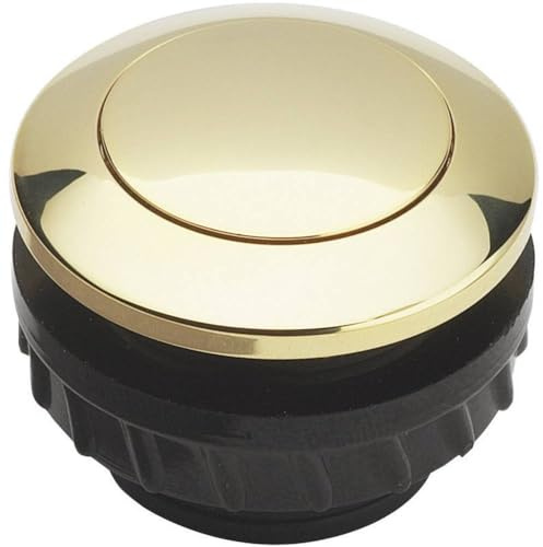 Grothe 62001 Klingeltaster 1fach Gold 12 V/1,5 A